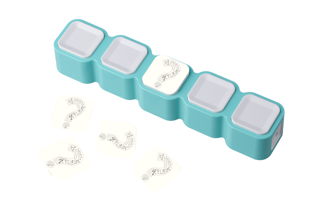 Hjælpebrikker til skolespil