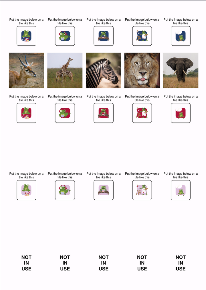 Labels til Create - Klistermærkeprint