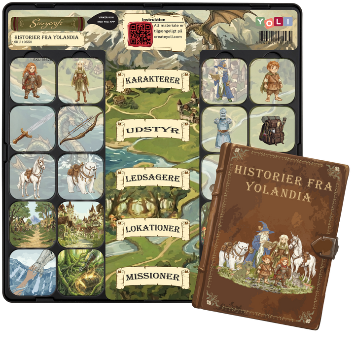 StoryCraft - Historier fra Yolandia - inkl. Guidebog